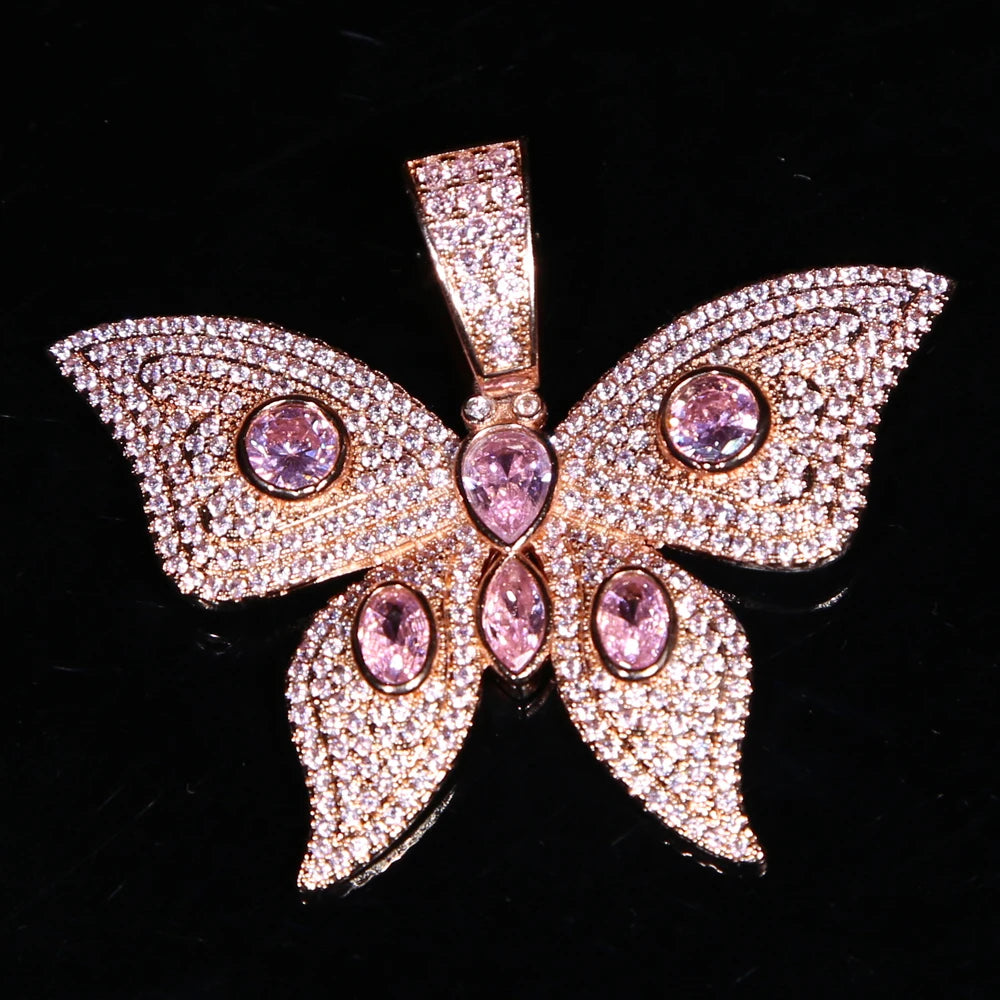 Elegant Butterfly Pendant Jewelry for Men Women