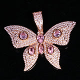 Elegant Butterfly Pendant Jewelry for Men Women