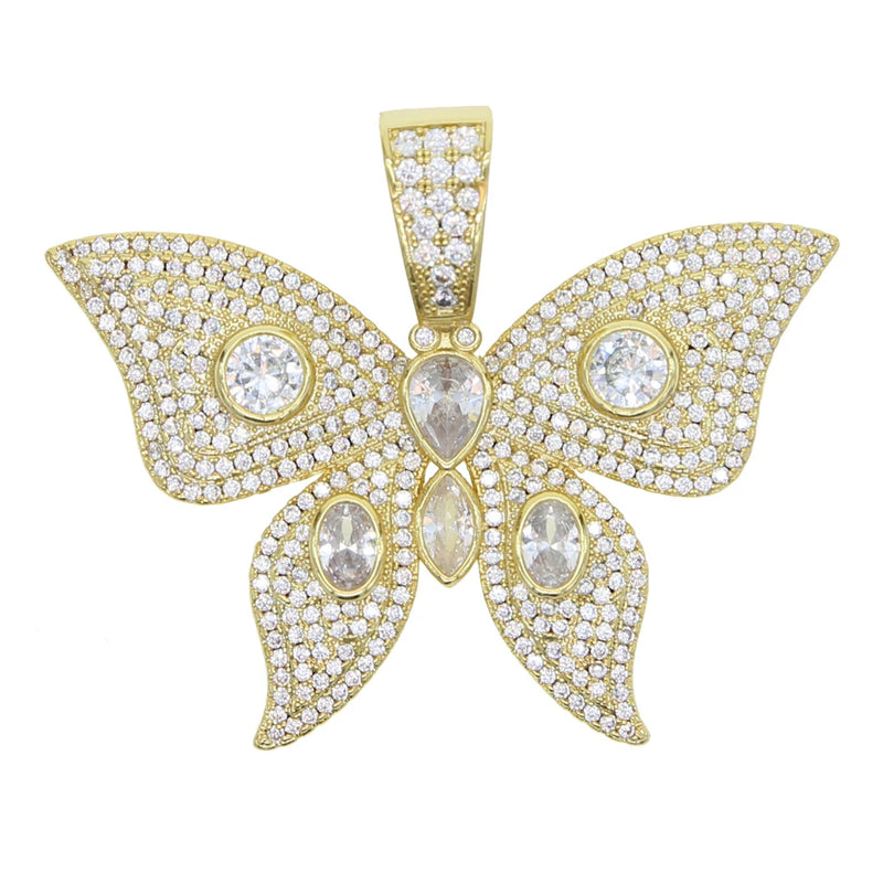 Elegant Butterfly Pendant Jewelry for Men Women