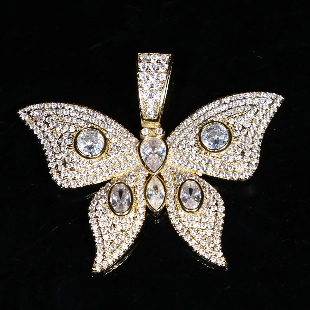 Elegant Butterfly Pendant Jewelry for Men Women