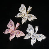 Elegant Butterfly Pendant Jewelry for Men Women