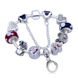 American Cartoon Character Crown Bow Bracelet DIY Accessories for Children