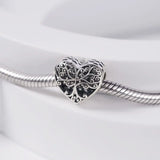 Boy & Girl Forever Love Pendant Beads Silver 925 Bracelet DIY Women Jewelry