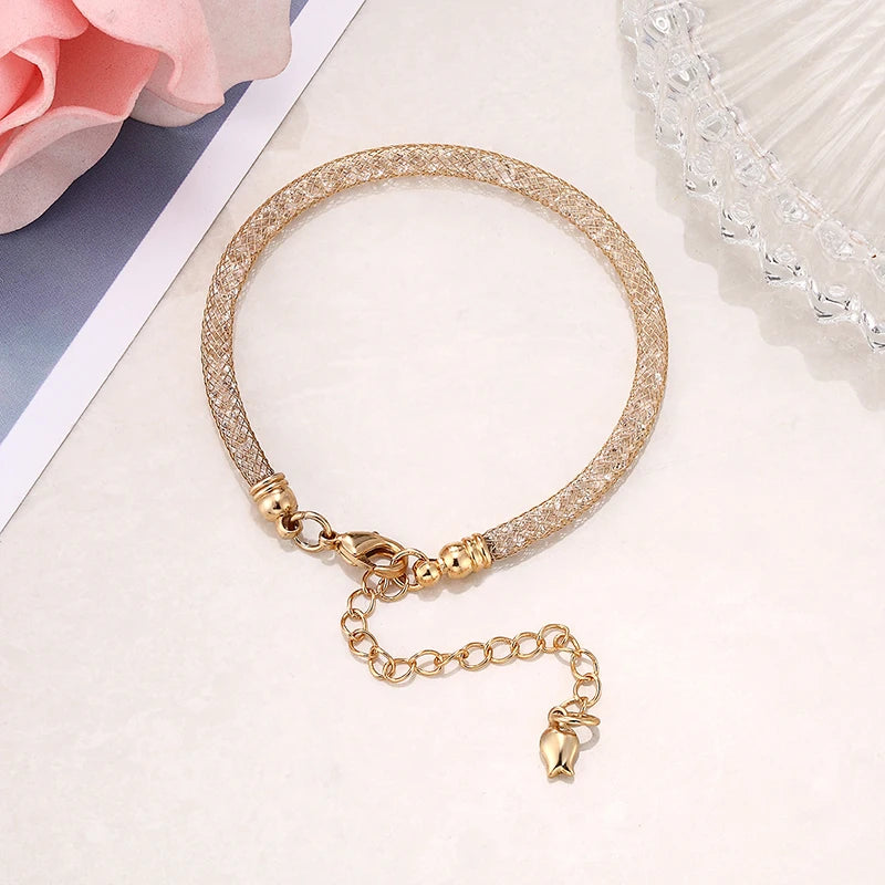 Pearl Crystal Chain Men's DIY Jewelry
