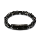 Men's Interlocking Titanium Steel Bracelet