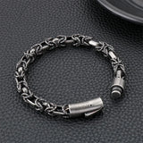 Men's Titanium Steel Interlocking Bracelet
