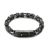 Men's Titanium Steel Interlocking Bracelet