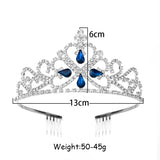 Bridal Crown Headband for Wedding Party