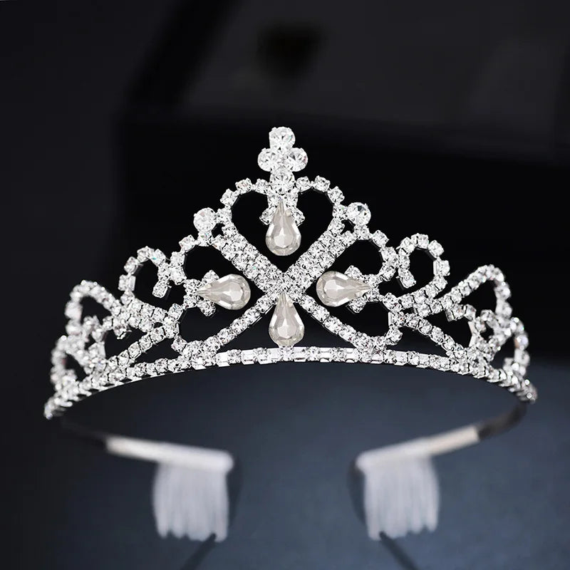 Bridal Crown Headband for Wedding Party
