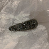 Korean Network Red Crystal Hair Clip, Broken Girl Side Headdress