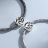 Silver Whale Elk Bracelet for Long Distance Love
