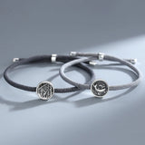 Silver Whale Elk Bracelet for Long Distance Love