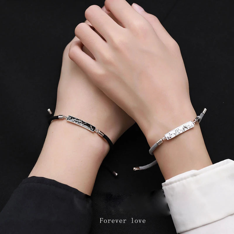 Silver Bird Bracelet Long-Distance Love S190