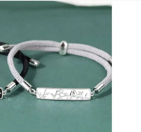 Silver Bird Bracelet Long-Distance Love S190