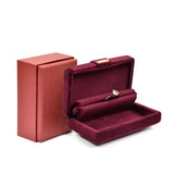Velvet Jewelry Case/Romantic Couple Ring Box