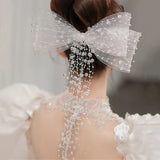 Beaded Tassel Head Bride's Wedding Hair Jewelry