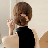 Crystal Butterfly Hairpin Rhinestone Comb Wedding Headdress