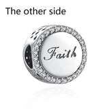 Boy Girl Family Tree Lock Heart Beads for Silver Bracelet DIY Jewelry