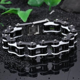 Titanium Steel Cycling Chain Bracelet for Men