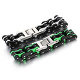 Titanium Steel Cycling Chain Bracelet for Men