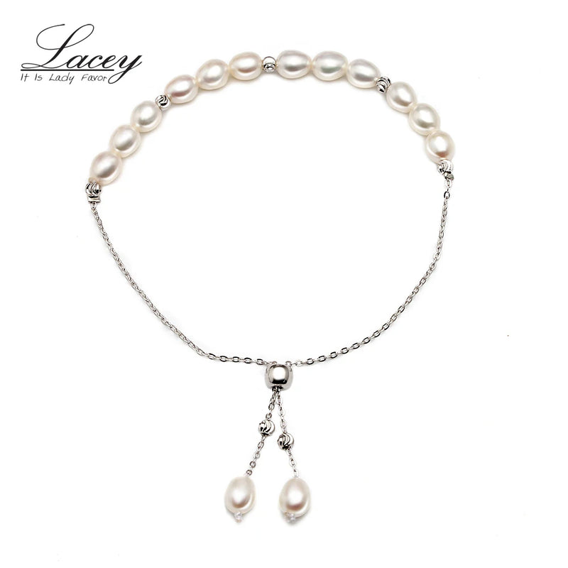 4-5mm Natural Freshwater Pearl Bracelet For Women