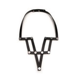 Geometric Leather Necklace Statement Necklaces & Pendants Women Men Gift Dres