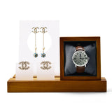 Solid Wood Earrings Display Frame