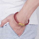 Ethnic Stainless Steel Faucet Men's Bracelet