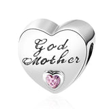 European Heart Shape Charms 925 Silver Bracelet DIY Women Jewelry