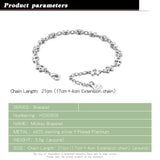 925 Silver Mickey Bracelet for Girls - Party Jewelry