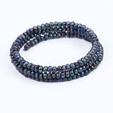 6mm Freshwater Pearl Bracelet for Men Women Kids Multi-Layered Pearl Bracelet