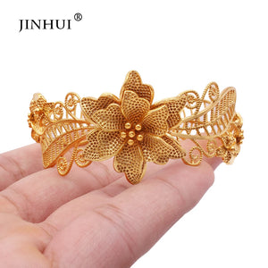 Ethiopian Ladies Bangle for Women Dubai Bracelet African Bride Jewelry