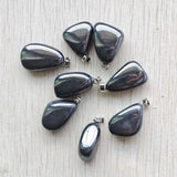 Natural Hematite Stone Irregular pendants 20pcs/lot