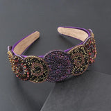 Rhinestone Geometric Headband for Prom, Personalized Ladies Headwear