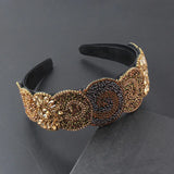 Rhinestone Geometric Headband for Prom, Personalized Ladies Headwear