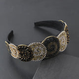 Rhinestone Geometric Headband for Prom, Personalized Ladies Headwear
