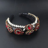 Sequined Sponge Rhinestone Headband for Prom