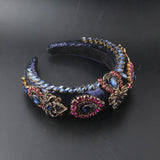 Sequined Sponge Rhinestone Headband for Prom