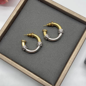 Mixed-Color Punk Rock Earrings