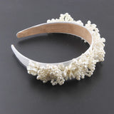 Pearl Flower Headband for Prom Party Hair Accessories