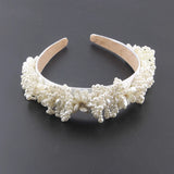Pearl Flower Headband for Prom Party Hair Accessories