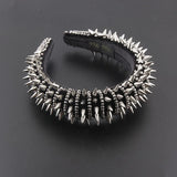 Crystal Sponge Headband for Prom Catwalk Hair Accessories