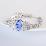 Gold-Plated Devil's Eye Bracelet for Men and Women
