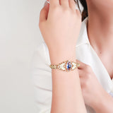 Gold-Plated Devil's Eye Bracelet - Unisex