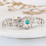 Gold-Plated Devil's Eye Bracelet for Men and Women