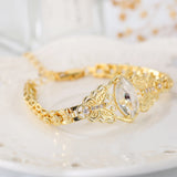 Gold-Plated Devil's Eye Bracelet - Unisex