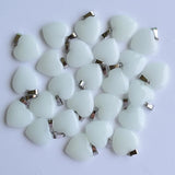 20mm Love Heart Luminous Stone Charms Pendants for Jewelry Making (50pcs/lot)