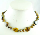Natural Lapis Lazuli Water Droplet Bead Necklace