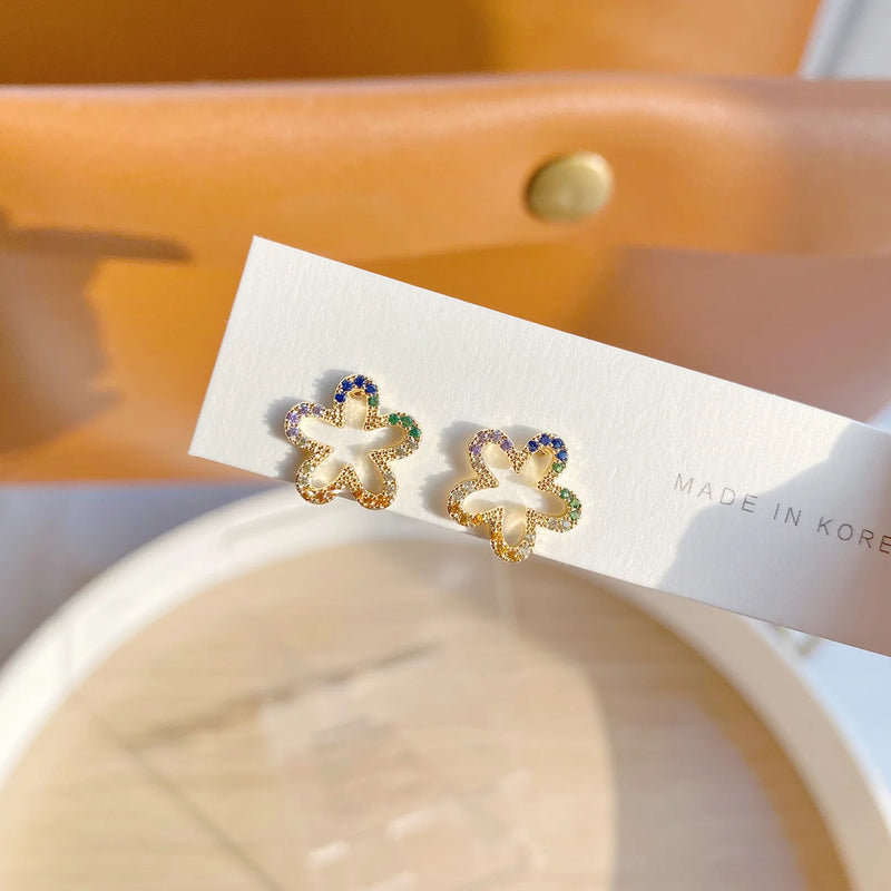 Sweet Flower Jewelry Set for Women, Wedding Accessories