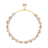 Elegant Baroque Pearl Bracelet